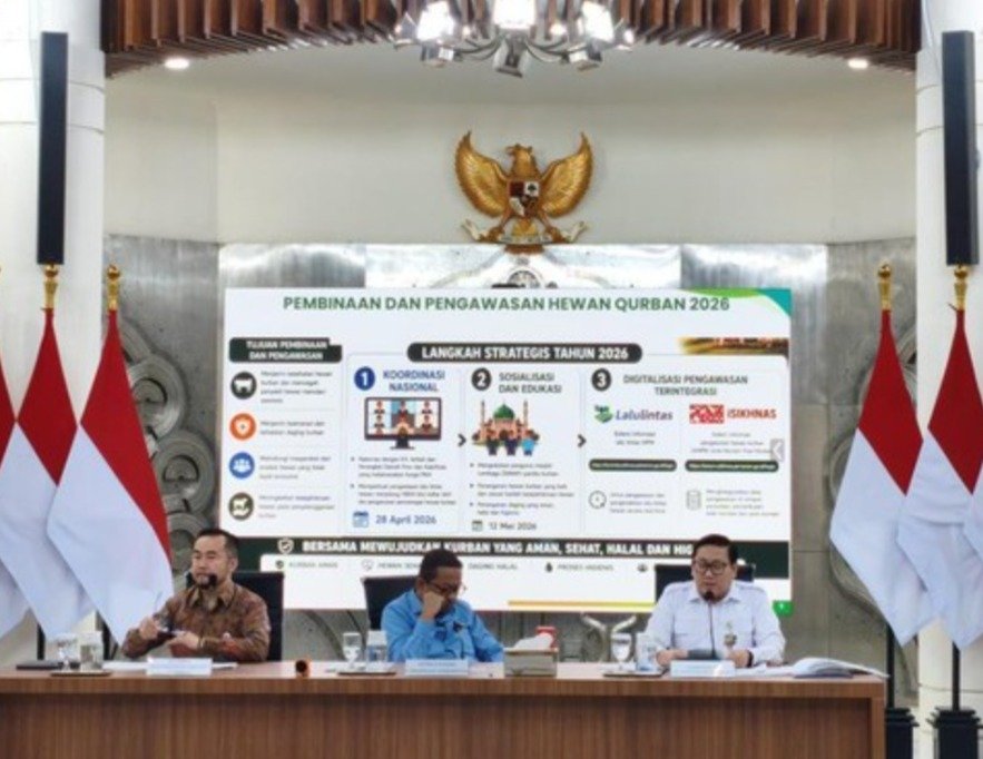 Kementan Jamin Stok Hewan Kurban 2026 Melimpah, Surplus Hingga 891 Ribu Ekor